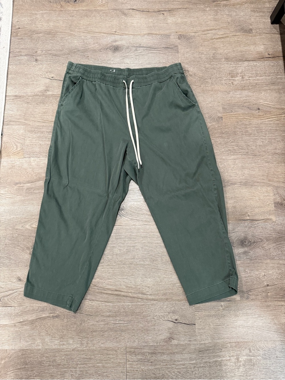 Lane Bryant Olive Green Casual Drawstring Pants